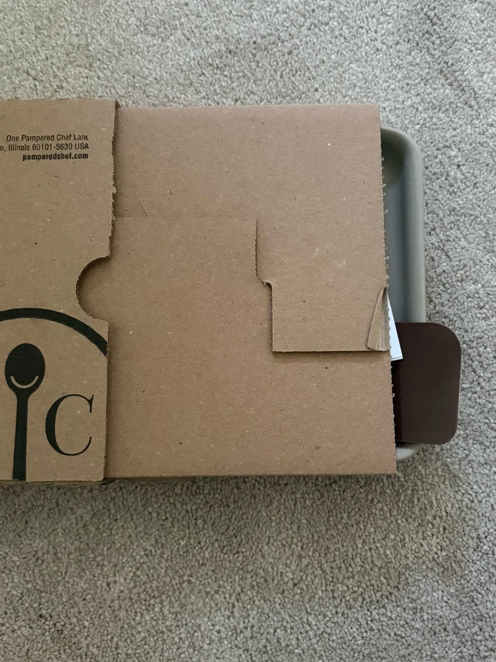 Pampered Chef Toaster Oven Pan New in Box